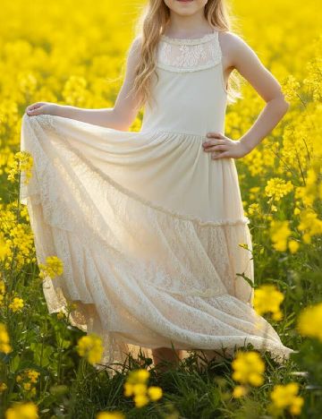 Rochie Shein Kids, crem