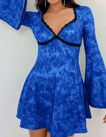 Rochie scurta SHEIN, albastru