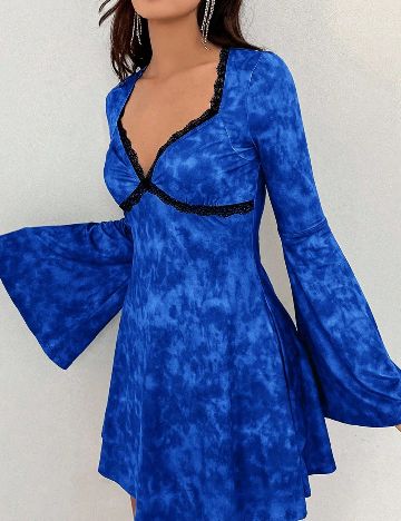 Rochie scurta SHEIN, albastru