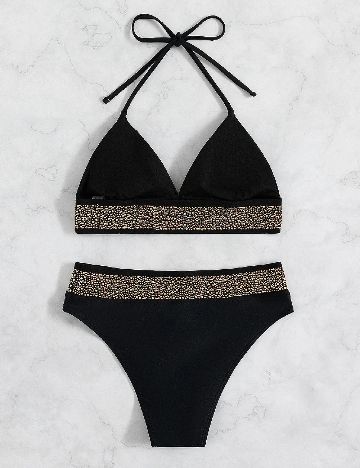 Costum de baie SHEIN, negru