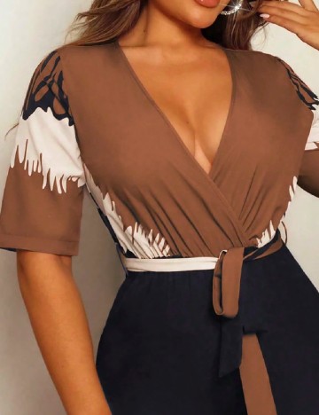 Salopeta SHEIN, mix culori