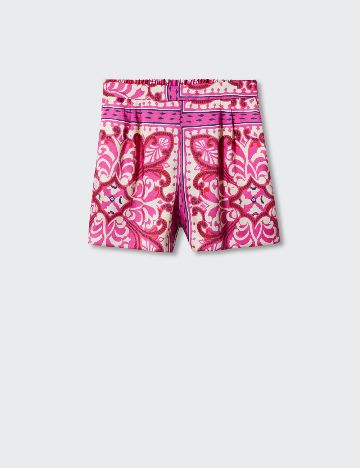 Pantaloni scurti Mango, roz