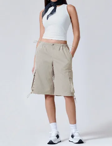 Pantaloni scurti SHEIN, gri