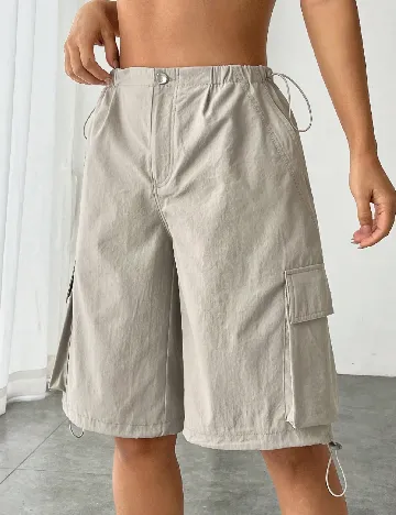 Pantaloni scurti SHEIN, gri