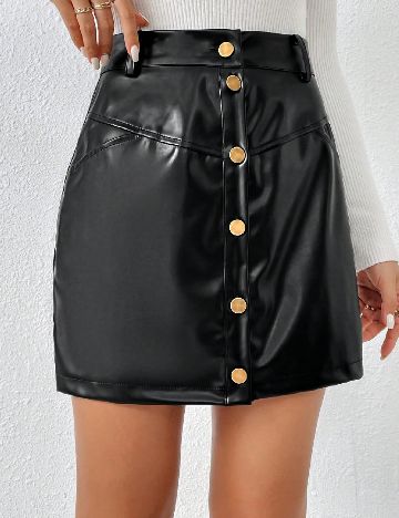 Fusta SHEIN, negru