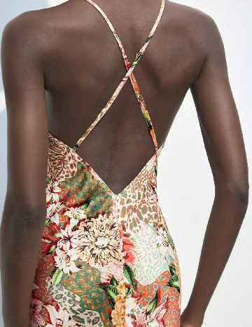 Rochie lunga SHEIN, floral print