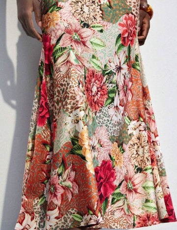 Rochie lunga SHEIN, floral print