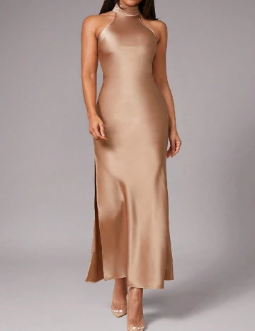 Rochie lunga SHEIN, maro