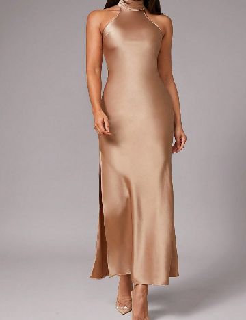 Rochie lunga SHEIN, maro