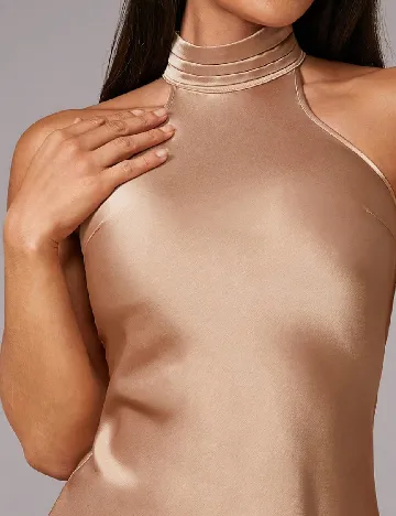 Rochie lunga SHEIN, maro