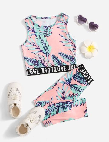 Compleu Shein Kids, mix culori