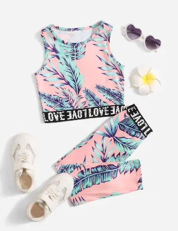Compleu Shein Kids, mix culori