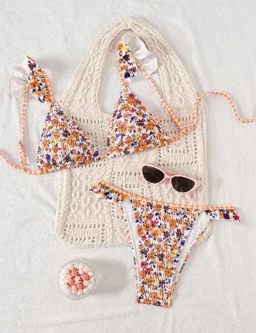 Costum de baie SHEIN, floral