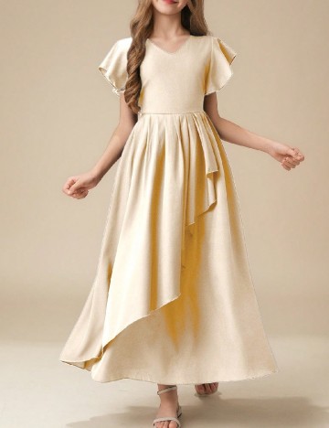 Rochie Shein Kids, crem