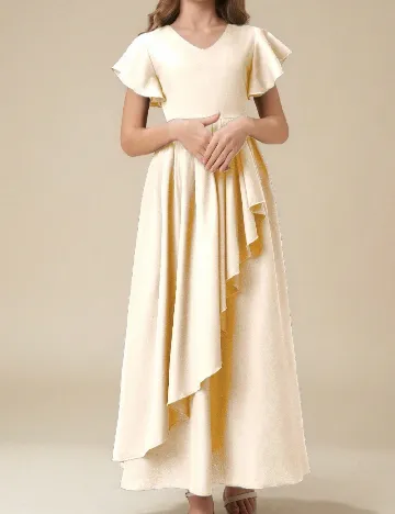 Rochie Shein Kids, crem