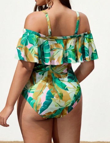 Costum de baie SHEIN CURVE, mix culori