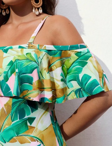 Costum de baie SHEIN CURVE, mix culori