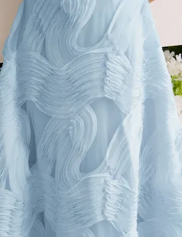 Rochie lunga MOTF, albastru
