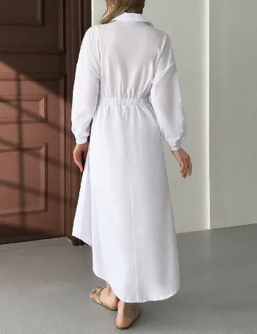Rochie medie SHEIN, alb