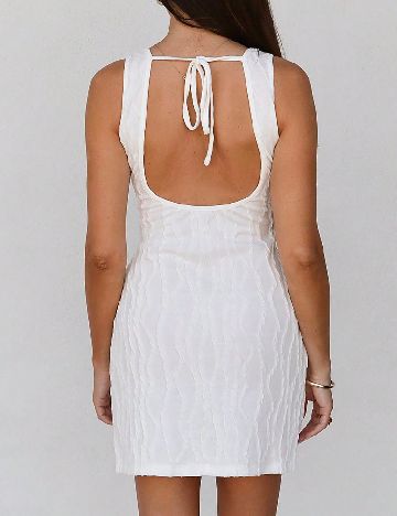 Rochie scurta SHEIN, alb