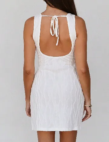 Rochie scurta SHEIN, alb