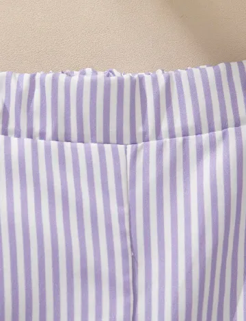Pantaloni Shein Kids, mov