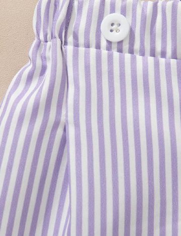 Pantaloni Shein Kids, mov