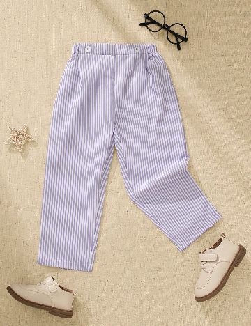 Pantaloni Shein Kids, mov