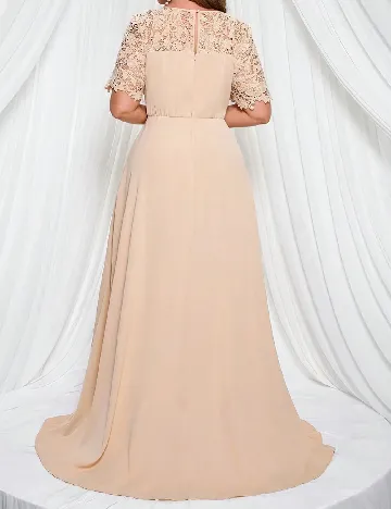 Rochie lunga SHEIN CURVE, bej