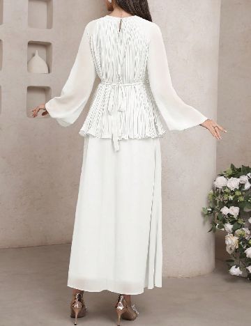 Rochie lunga SHEIN, alb