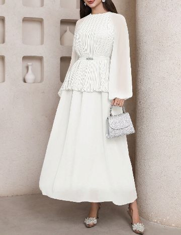 Rochie lunga SHEIN, alb