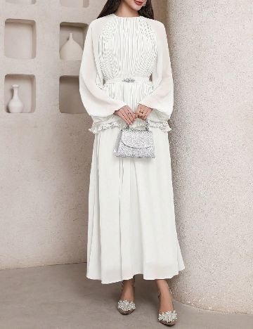 Rochie lunga SHEIN, alb
