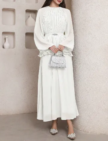 Rochie lunga SHEIN, alb