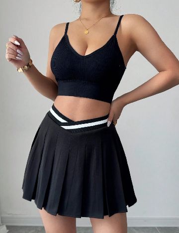 Fusta SHEIN, negru