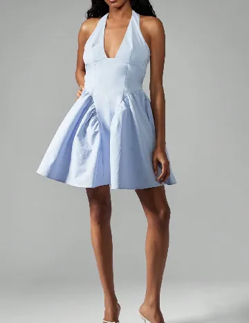 Rochie scurta Missguided, albastru