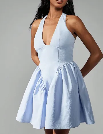 Rochie scurta Missguided, albastru