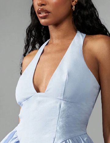 Rochie scurta Missguided, albastru