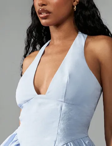 Rochie scurta Missguided, albastru
