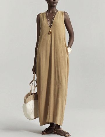 Rochie lunga SHEIN, maro