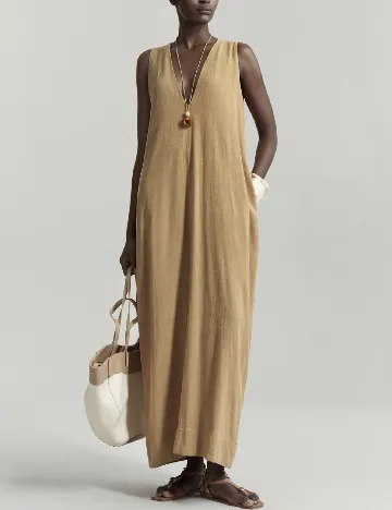 Rochie lunga SHEIN, maro