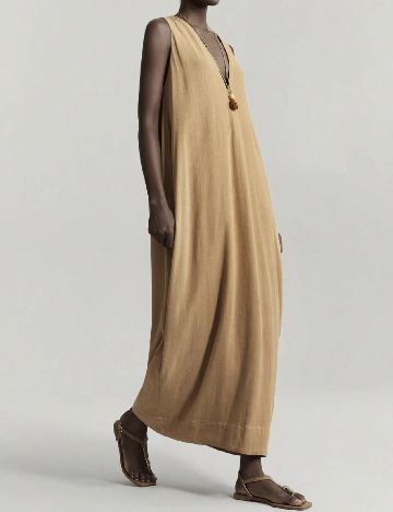 Rochie lunga SHEIN, maro