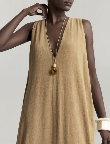 Rochie lunga SHEIN, maro