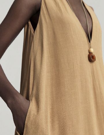 Rochie lunga SHEIN, maro