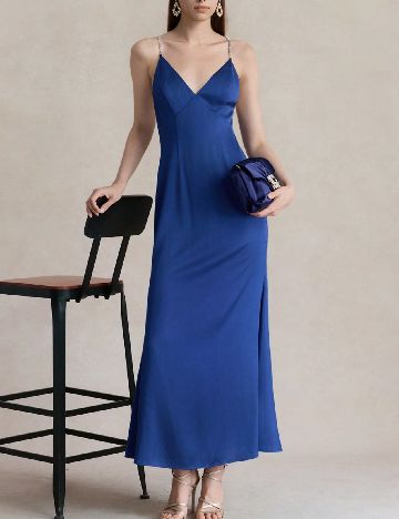 Rochie lunga SHEIN, albastru