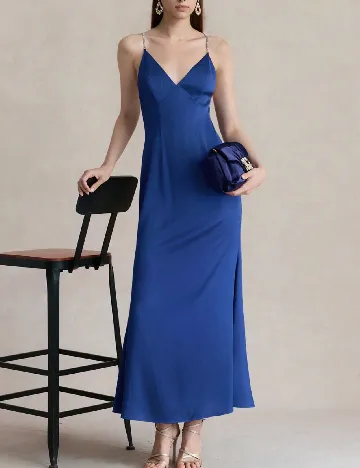 Rochie lunga SHEIN, albastru