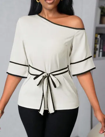 Bluza SHEIN, ecru