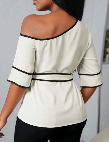 Bluza SHEIN, ecru