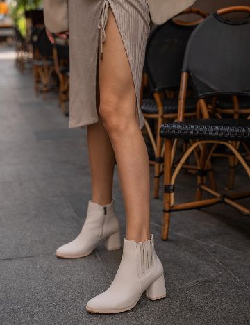 Botine, bej