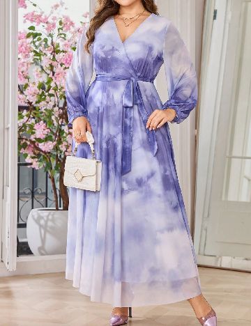 Rochie lunga SHEIN CURVE, mov
