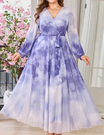 Rochie lunga SHEIN CURVE, mov